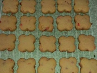 Coconut & Cherry Biscuits