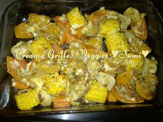 Creamy Grilled Veggies