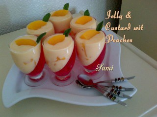 Custard and Jelly Dessert