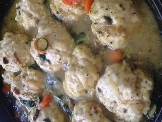 Chicken And Veg Stew With Dumplings
