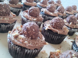 Ferrero And Nutella Cupcakes