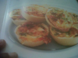 Egg And Sunblush Tomato Pies