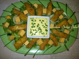 Chicken Strip Salad