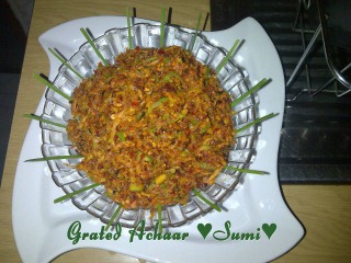 Grated Mango Achaar