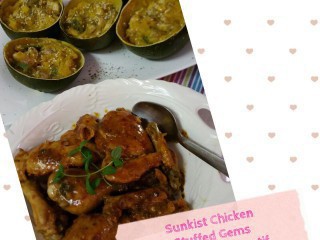 Sunkist Chicken And Stuffed Gems