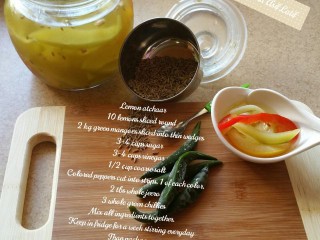 Lemon And Mango Atchaar