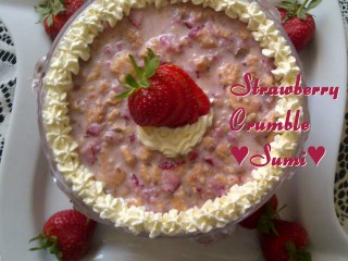 Strawberry Crumble
