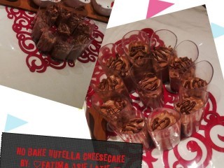 No Bake Nutella Cheesecake