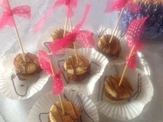 Flapjacks With Chocolate Bananas