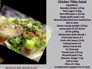 Chicken Tikka Salad