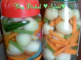 Veggie Pickles Made By My Dad