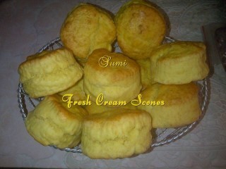 Fresh Cream Scones