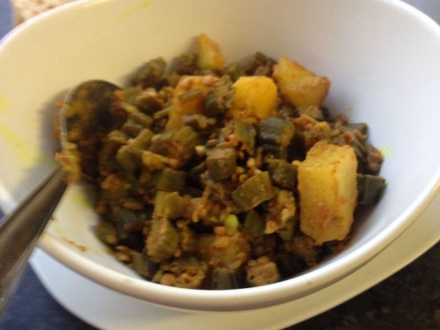 Binda / Okra And Potatoes | My Recipe