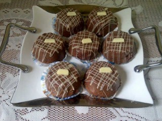 Choc Ganache Tea Cakes