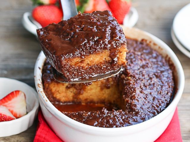 Vegan South African Malva Pudding Cake – Tastefully Balanced
