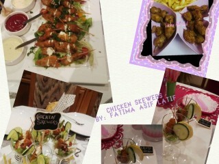 Skewered Chicken