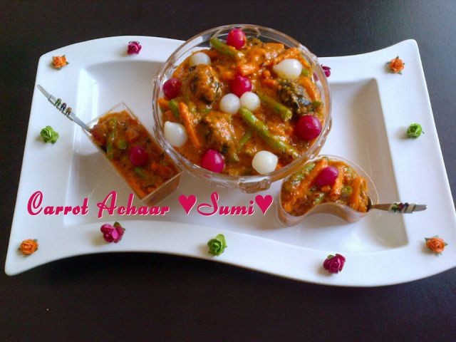 Carrot Achaar