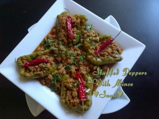Stuffed Peppers & Mince