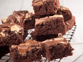 Triple Chocolate Brownies