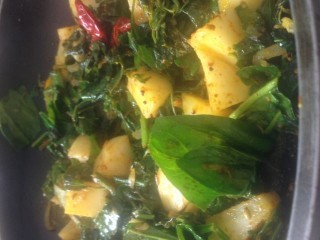 Spinach And Potatoes | My Recipe
