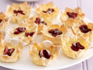 Sweet Vanilla Custard Tart