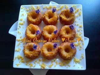 Mini Orange Cakes