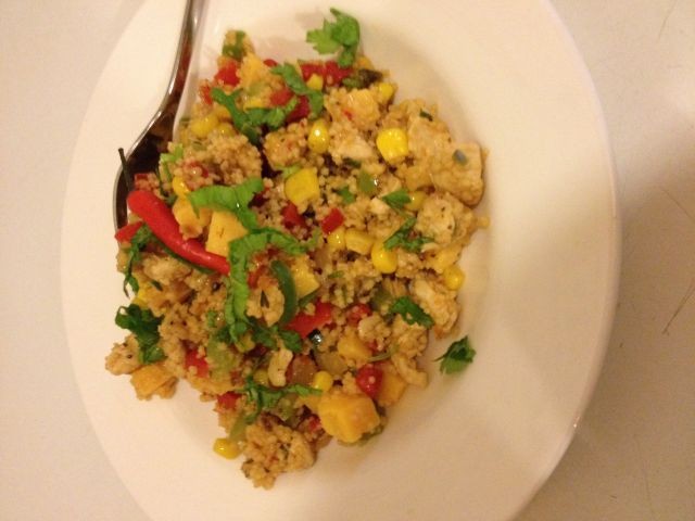 Chicken And Veg Cous Cous Salad