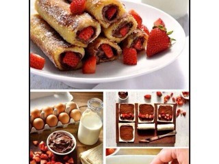 Nutella Strawberry Dessert:
