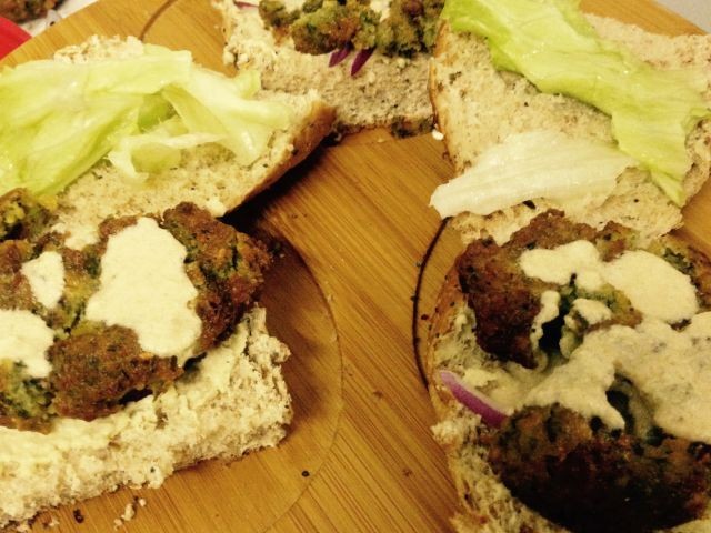 Falafel Burger | Adapted From The Net
