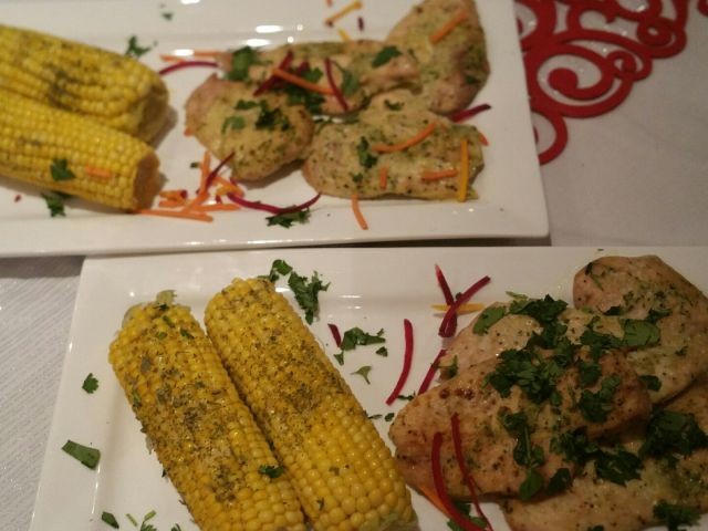 Grilled Chicken N Corn