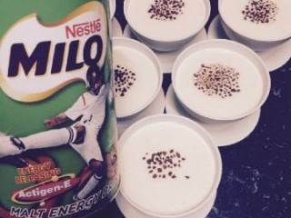 Chocolate Milo Mousse