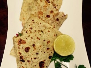 Piccallili Steak Roti Fold Over | My Recipe
