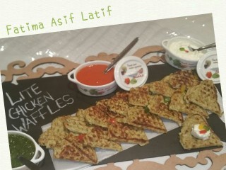 Lite Chicken Waffles