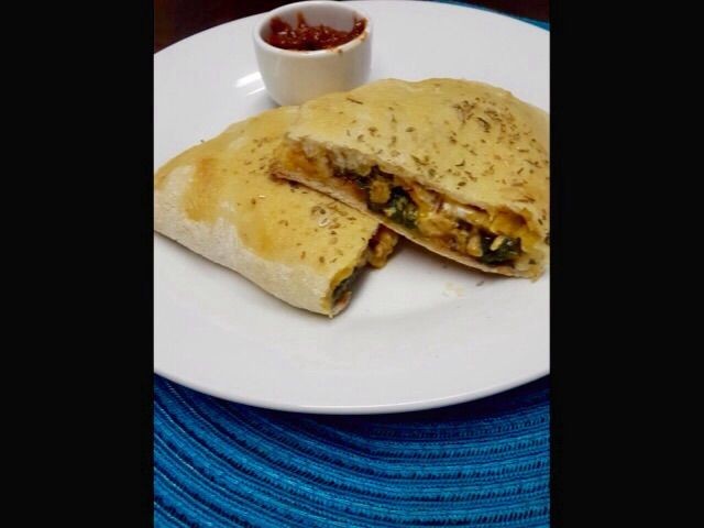 Chicken And Spinach Calzones | My Recipe