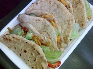 Chicken With Naan