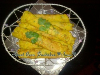Sweet Corn Pancakes