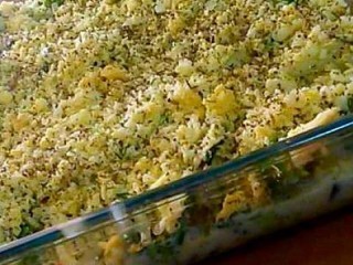 Broccoli And Cauliflower In White Sauce