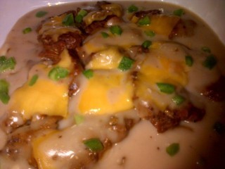 Spur Inspired Cheddamelt Steak