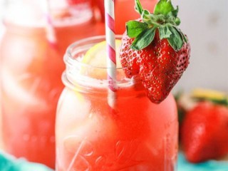 Strawberry Lemonade Slush