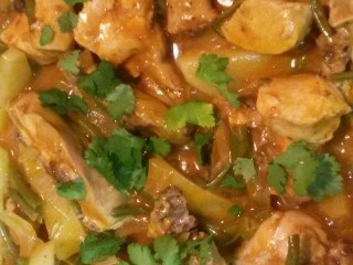 Saucy Chicken With Green Beans