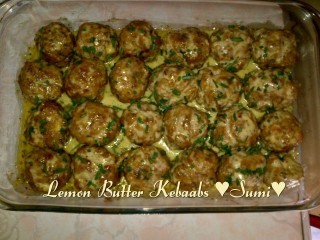 Lemon Butter Sauce For Kebaabs, Fish ,prawns Or Chicken