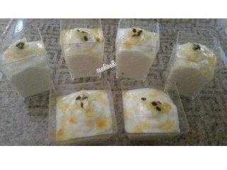 Easy Passion Fruit & Pineapple Dessert
