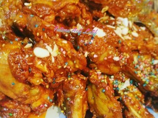 Saffron And Almond Roast Chicken
