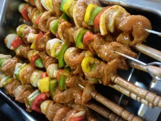 Chicken On Skewers