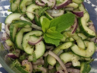 Cucumber Mint Salad