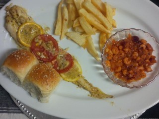 Sole Fish And Shrimp Balado