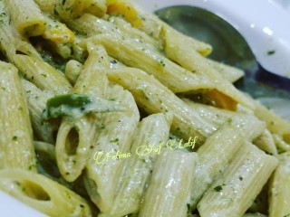 Pasta With Coriander Pesto