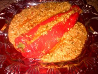 Italian Sweet Chilli Pepper And Mince