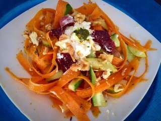 Basil Pesto Walnut Salad | My Recipe