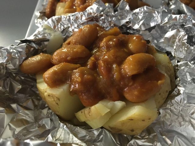 Jacket Potato With Butter Beans | My Recipe